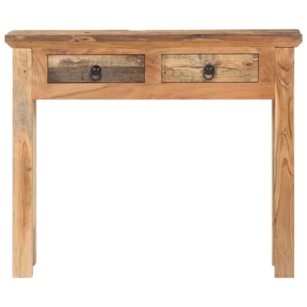 Solid Acacia and Reclaimed Wood Console Table J60966