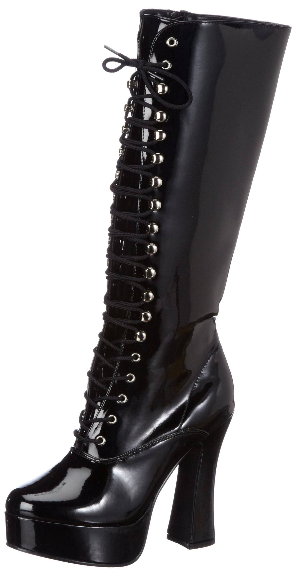 Black Patent Shoes E6577