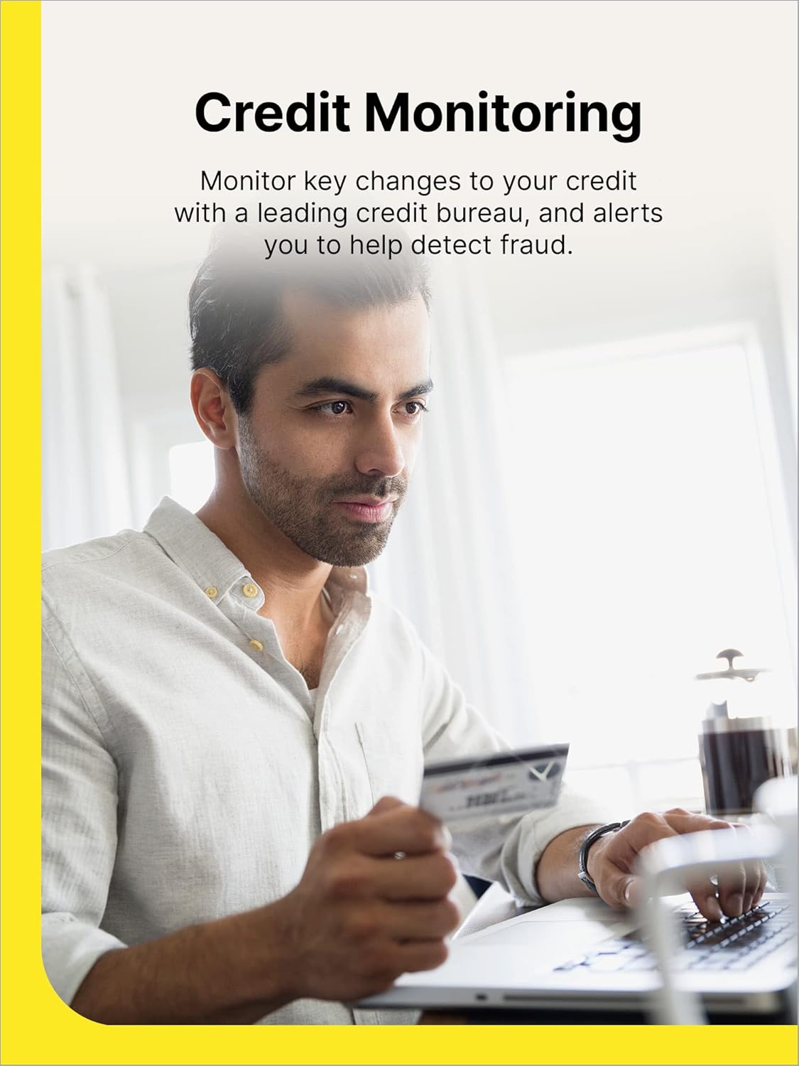 Identity Theft Protection, 1 Year Auto-Renewing Subscription D50968