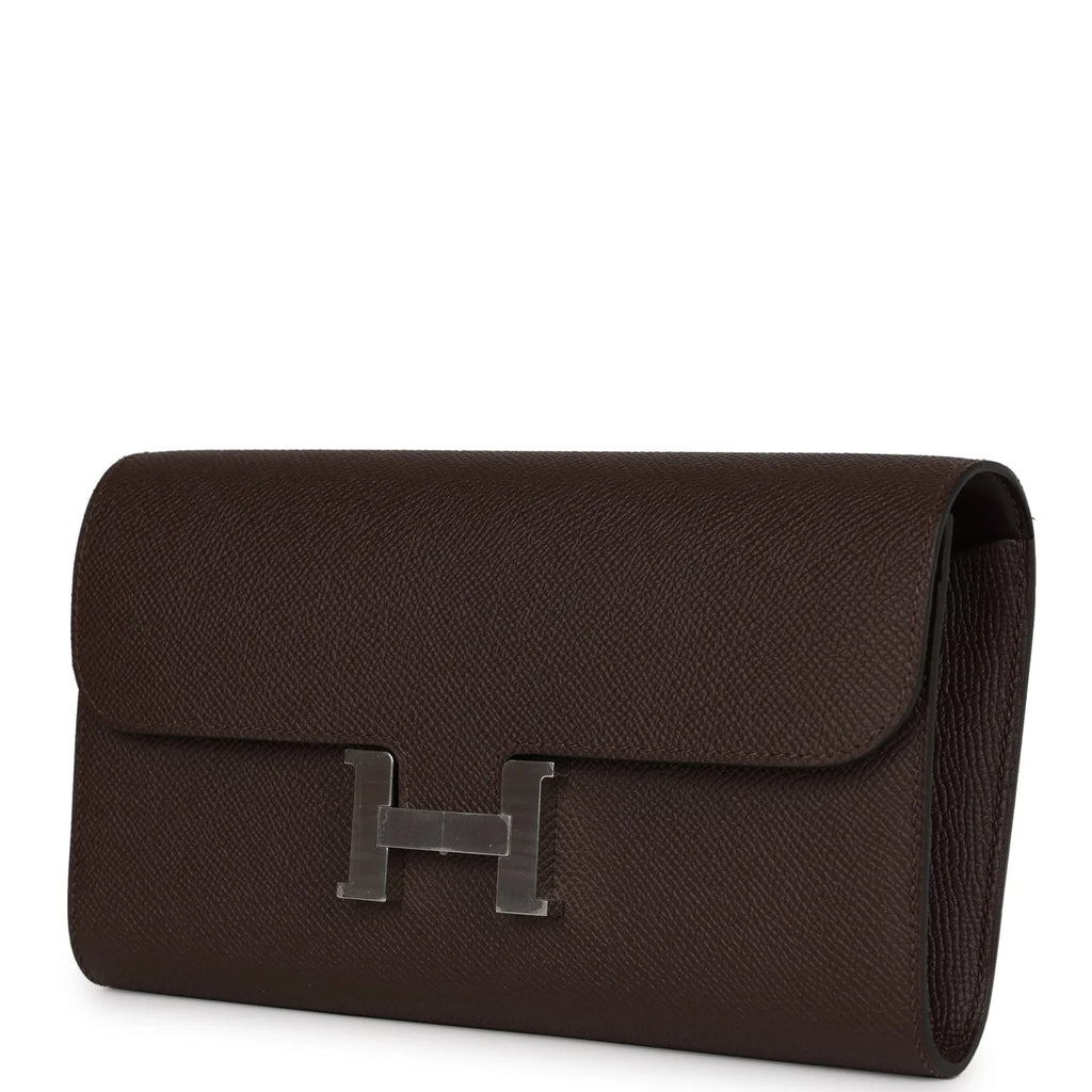 Chocolate Epsom Wallet T397