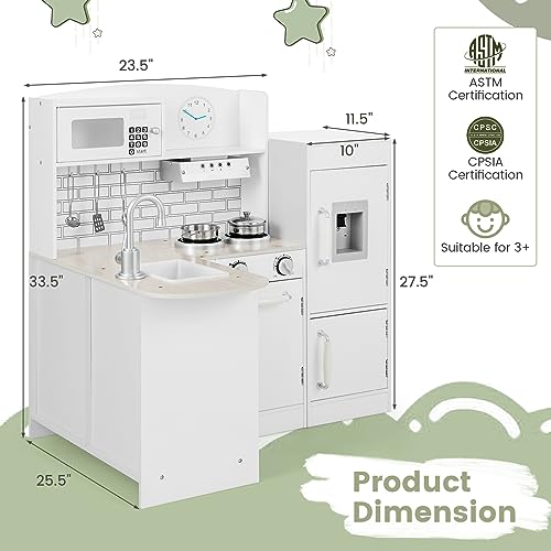 11-in-1 Wooden Toy Kitchen Set L30953