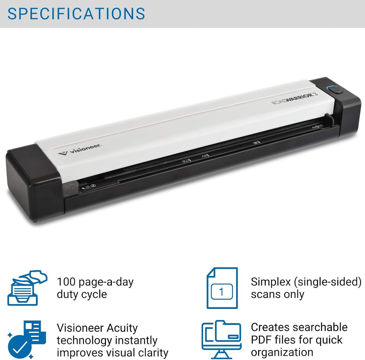 USB Powered Mobile Document Scanner T565835