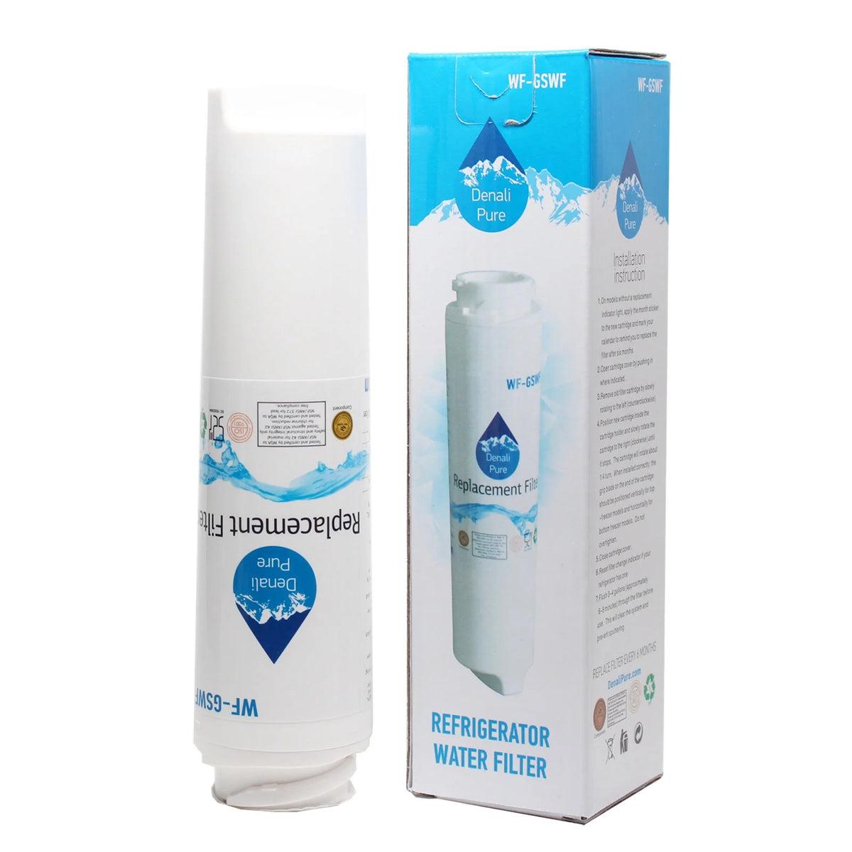 3-Pack Replacement Water Filter for Refrigerator X91445