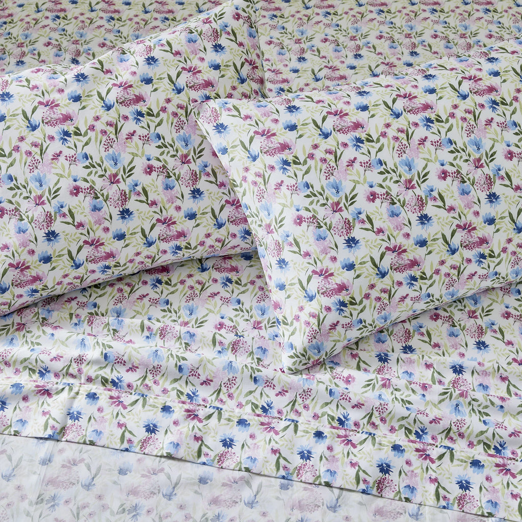 100% Cotton Sateen 300 Thread Count Queen Sheet Set W558