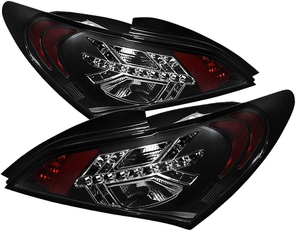 Black LED Tail Lights for 2010-2012 Genesis Coupe 2Dr V20406