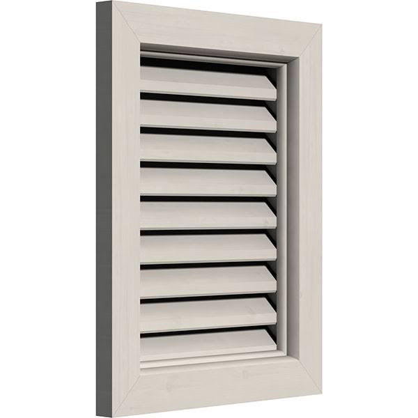 12 inchw x 20 inchh Primed Western Red Cedar Gable Vent X532
