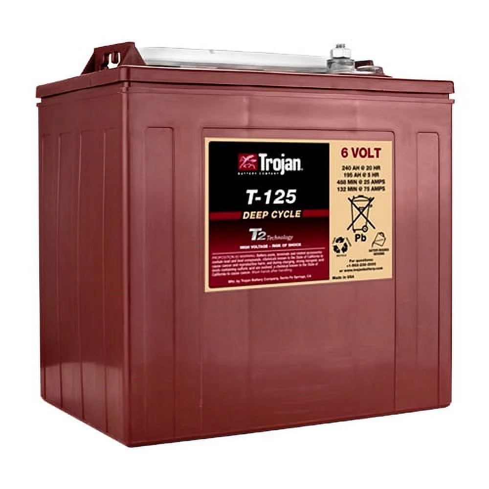 6V 240Ah Flooded Lead Acid Deep Cycle Battery x 4 E1757