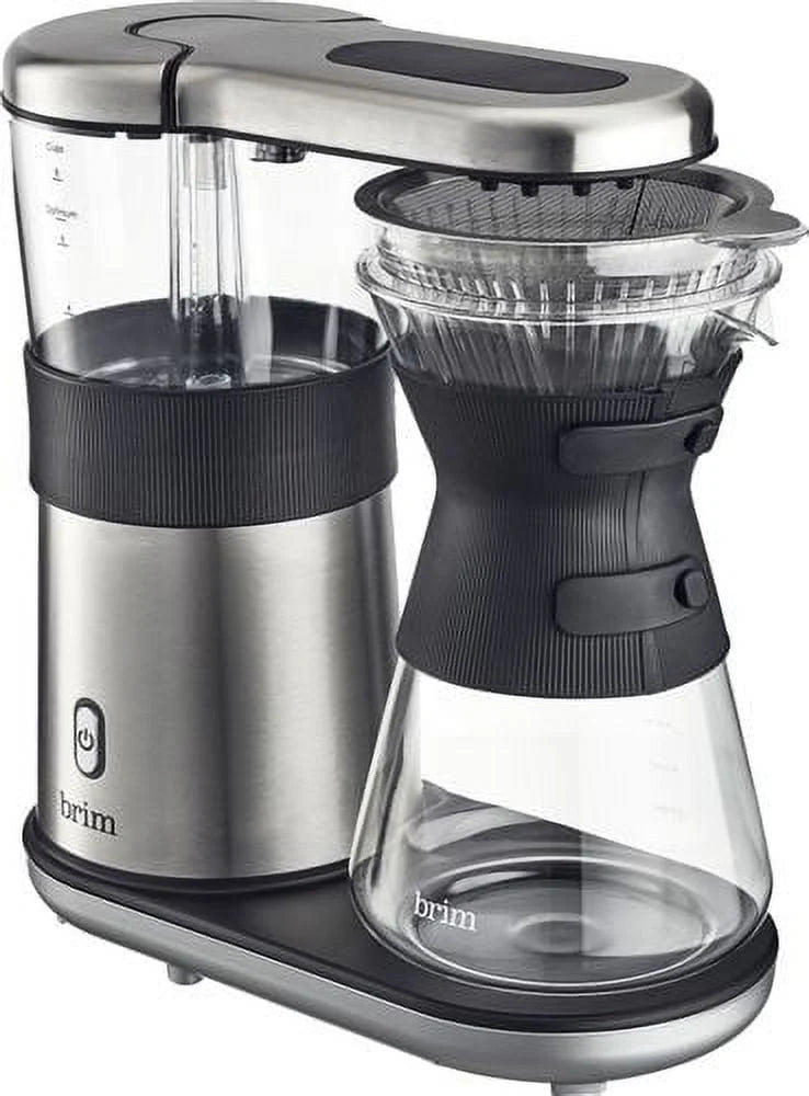 8-Cup Electric Pour Over Coffee Maker Stainless Steel H307341