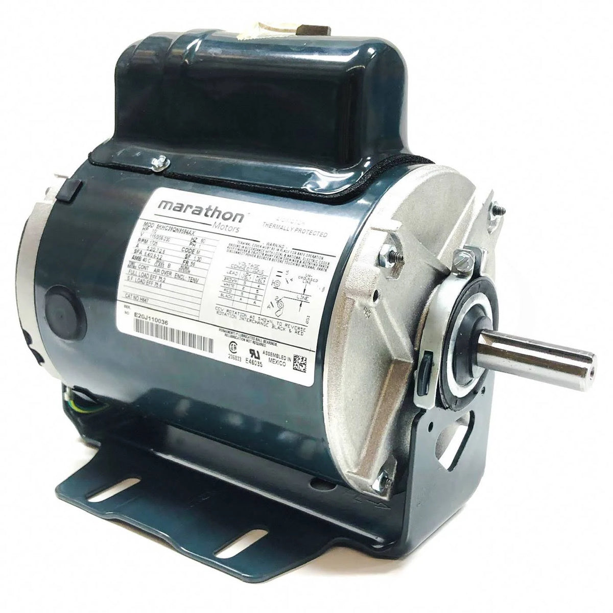 1/2 HP General Purpose Farm Duty Motor, 1 Phase, 1800 RPM Y265