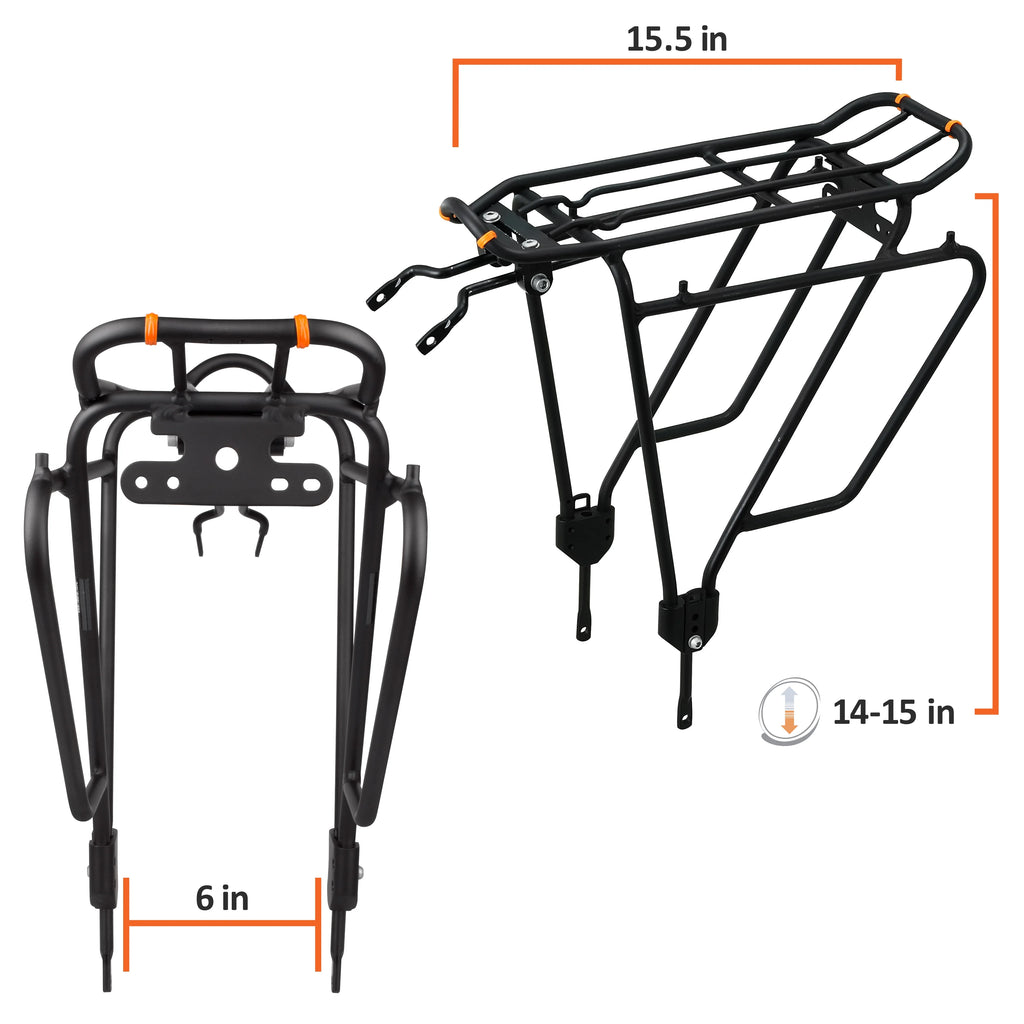Bicycle Touring Carrier IB-RA4 Frame-mounted M66004