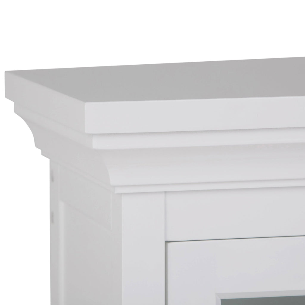 White Two-Door Bathroom Wall Cabinet N564632