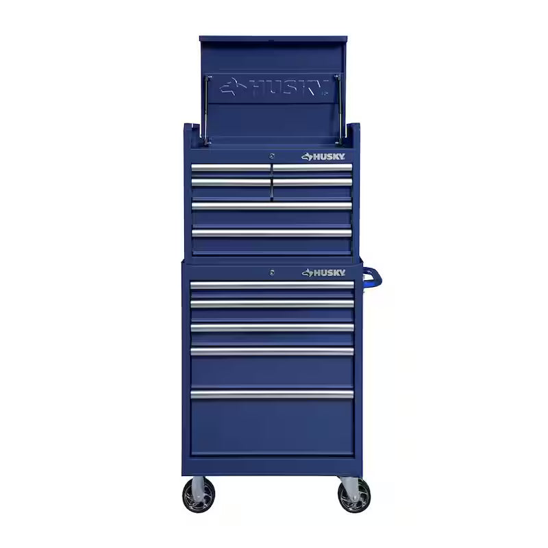 11 Drawer Tool Chest and Cabinet, Blue E489