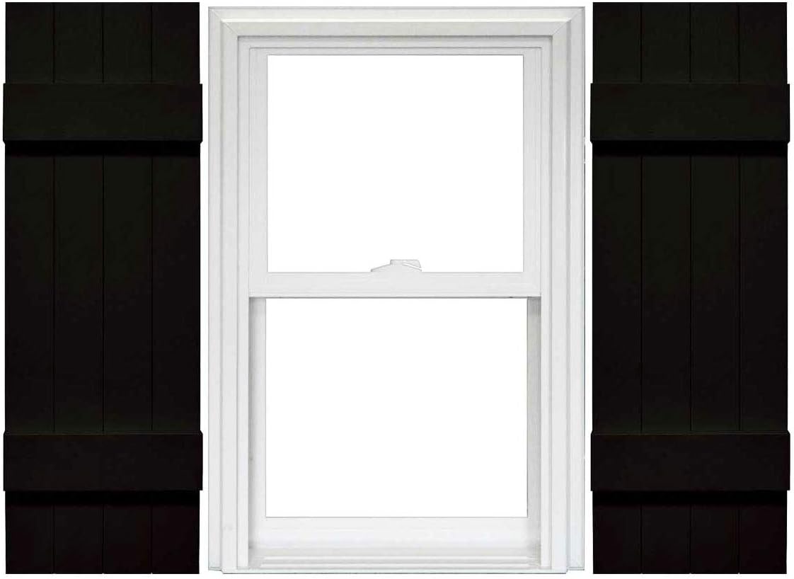 14 x 59 Musket Brown Vinyl Shutter (1 Pair) W18062