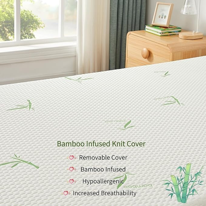 5 Inch Full Mattress with Washable Cover P41820