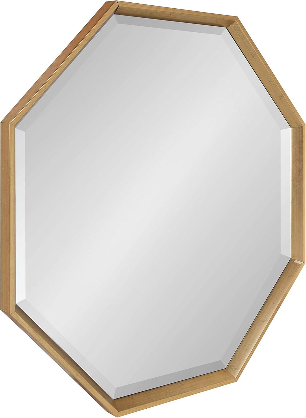 Large Octagon Frame Wall Mirror, 31.5 x 31.5, White L440807