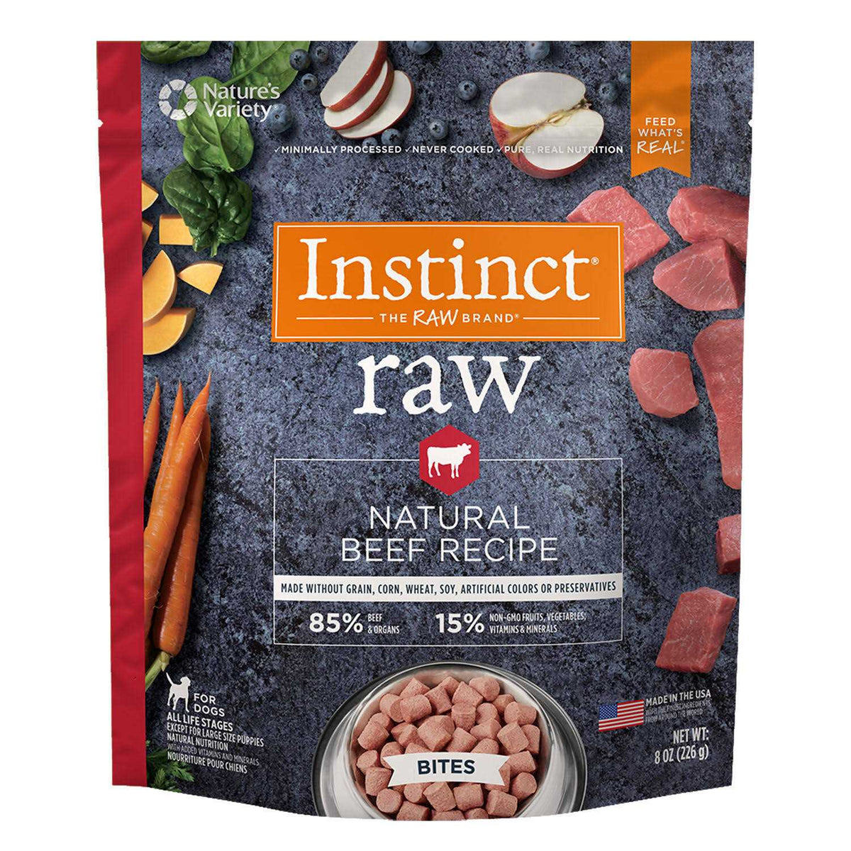 Grain Free Real Beef Recipe Dog Food V815885