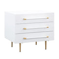 White Nightstand L6103