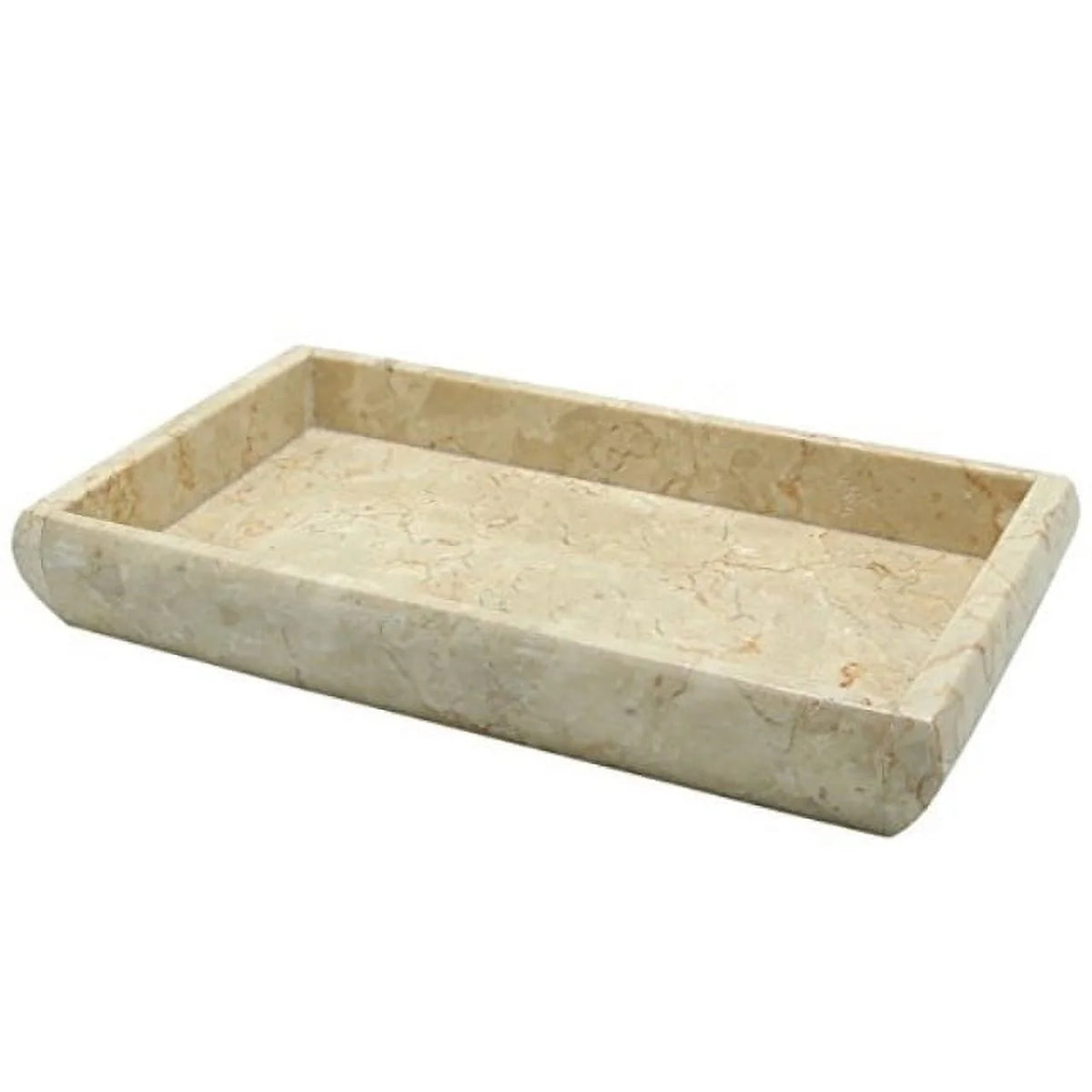 Champagne Marble Stone Guest Towel, Vanity Tray D5844
