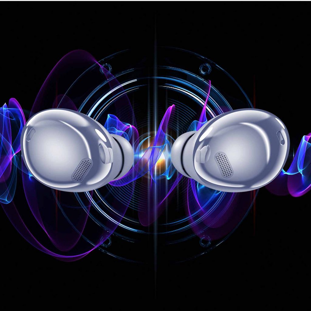 Purple True Wireless Earbuds with Active Noise Cancelling Y22235
