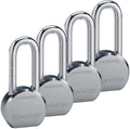 4 High Security Pro Series Keyed Alike Padlocks E5628